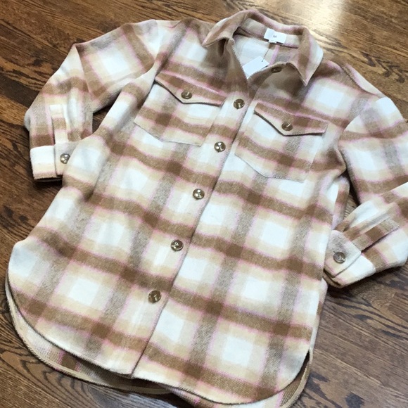 Nordstrom BP Brushed Plaid Jacket - Picture 2 of 10